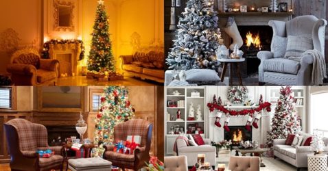 Christmas Living Room Set-Ups
