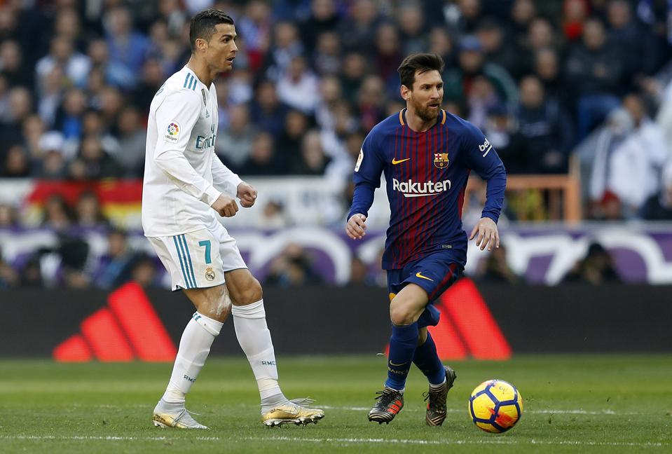 Cristiano, messi Soccer Match