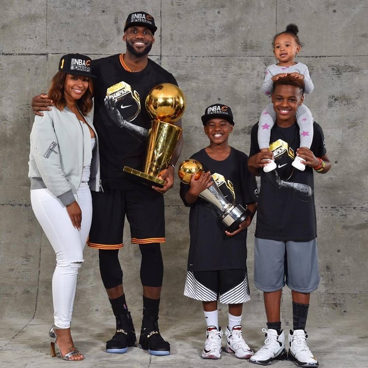 Lebron James Family
