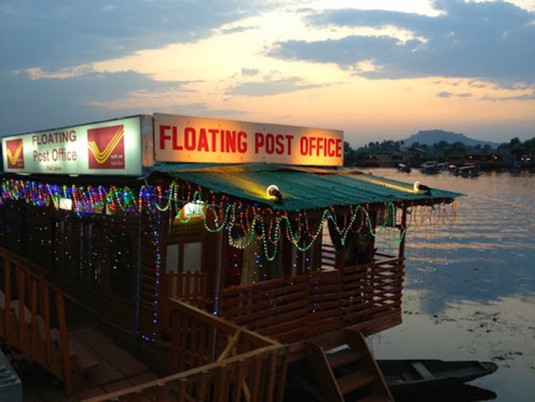 india floating post office