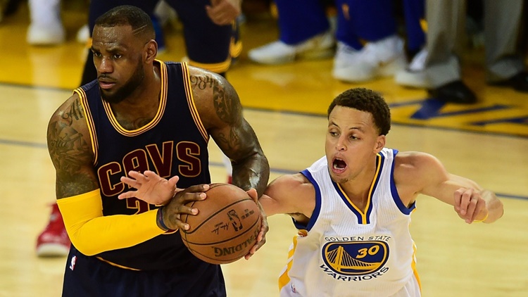 stephen curry, Lebron James