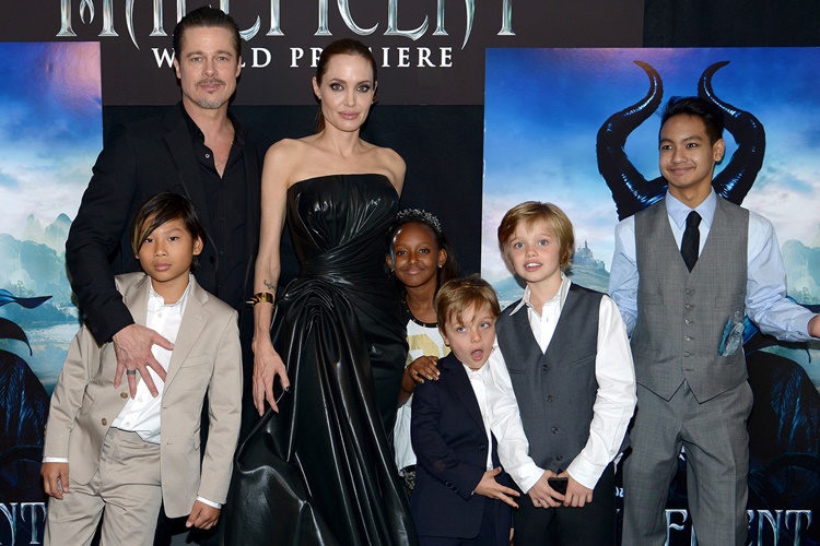 Brad Pitt, Angelina Jolie Family