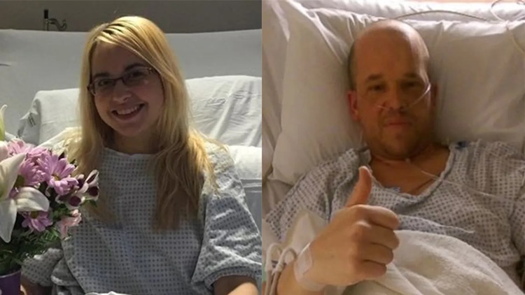 Heather Krueger Chris Dempsey man donates kidney