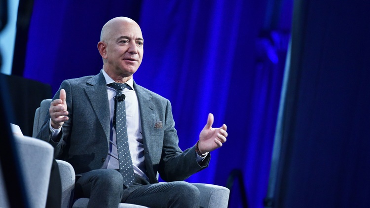 Amazon's Jeff Bezos - Blue Origin