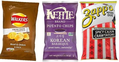 Weirdest Potato Chips Flavors