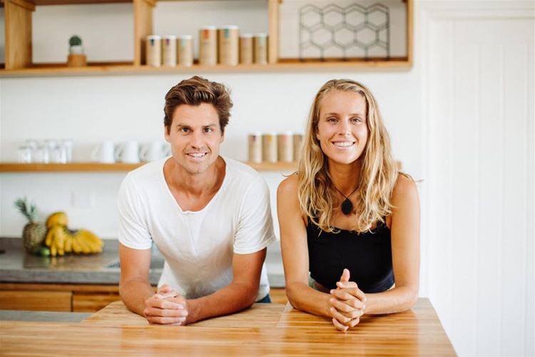 Tennis Player Couple Michael Kuech and Kristel de Groot