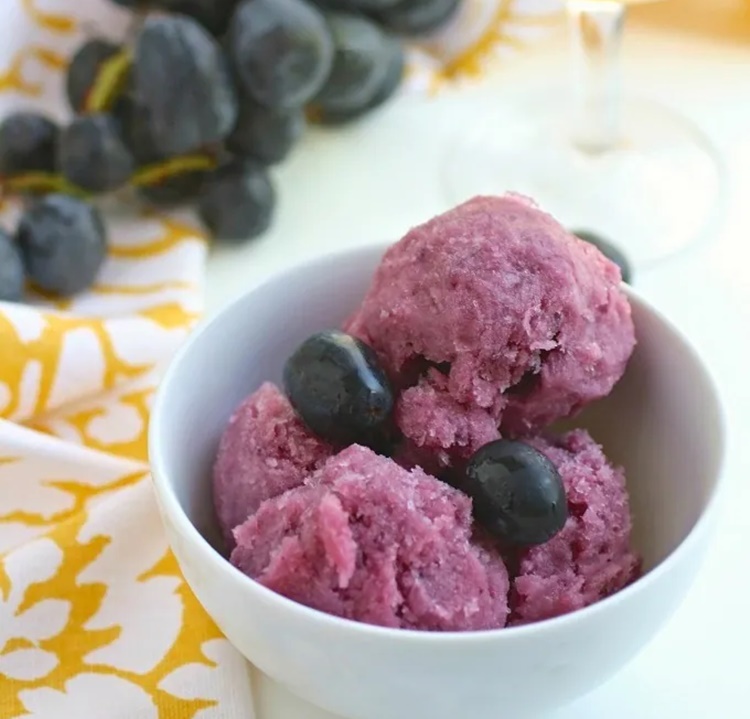 grape ice cream