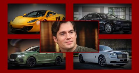 henry cavill cars