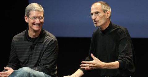 Tim Cook, Steve Jobs
