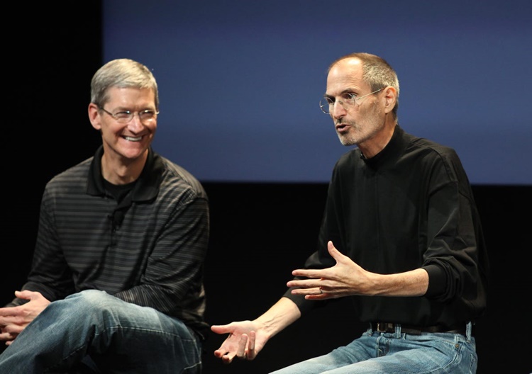 Tim Cook, Steve Jobs