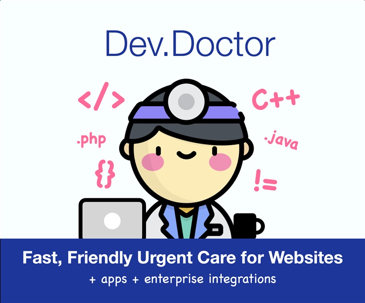 3. Dev.Doctor - Urgent care development services for your business