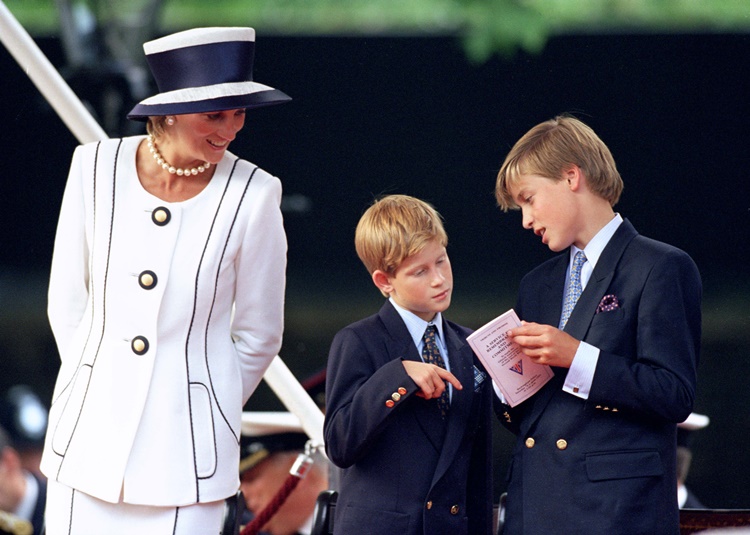 Princess Diana and kids