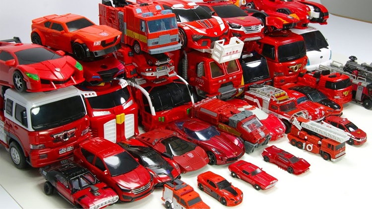 Red toys