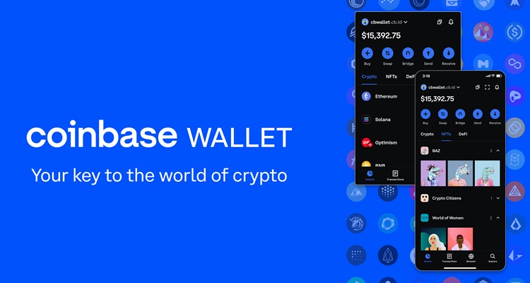 Coinbase Wallet - Crypto wallet app