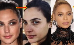 Popular Hollywood Celebrities With & Without Makeup